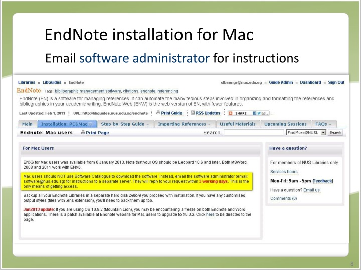 what is endnote mac what is endnote mac