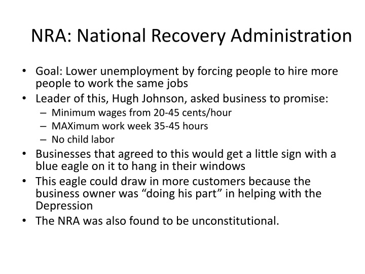 essay about national recovery administration essay about national recovery administration