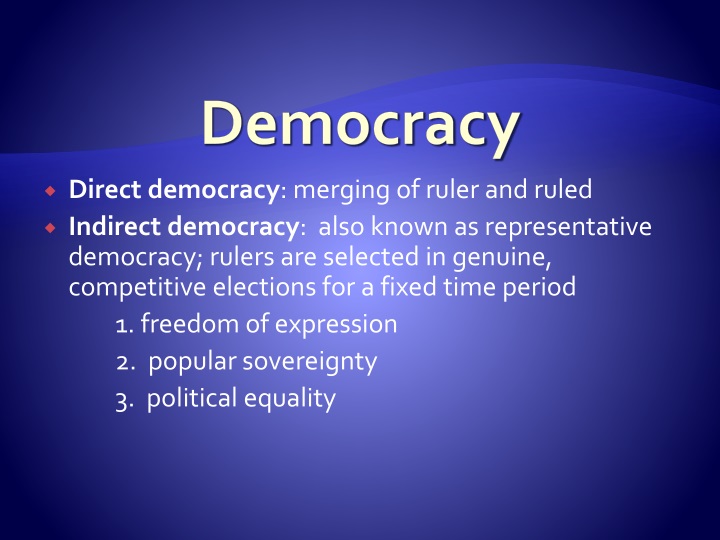 Ppt Democracy Powerpoint Presentation Id1527662 