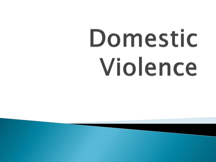 domestic violence powerpoint