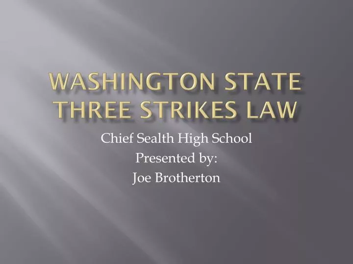 three strikes law states three strikes law states