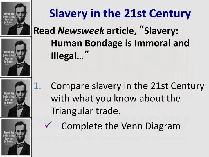 The Impact Of Slavery On The 21st Century
