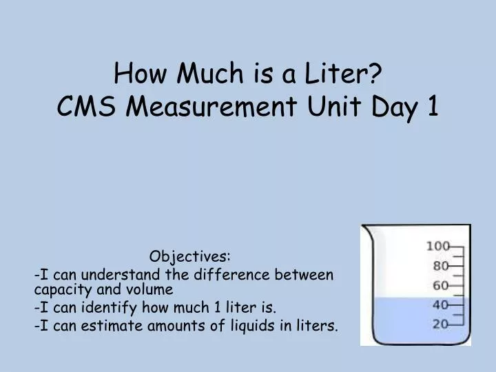 ppt how much is a liter cms measurement unit day 1 powerpoint presentation id 1549961 ppt how much is a liter cms measurement unit day 1 powerpoint presentation id 1549961