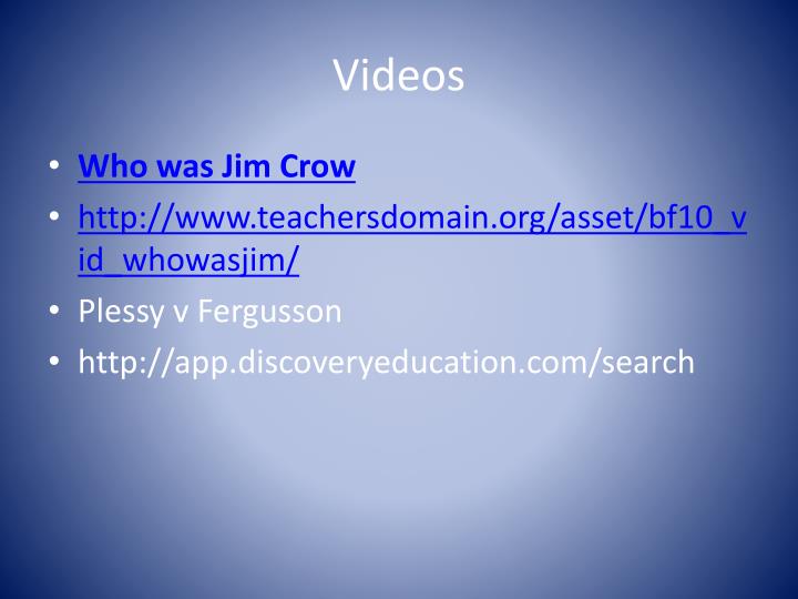 Jim Crow Laws Essay