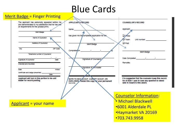 PPT Fingerprinting Merit Badge PowerPoint Presentation ID1555839