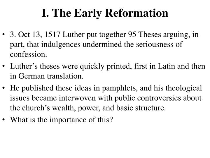 Martin luther 95 theses powerpoint
