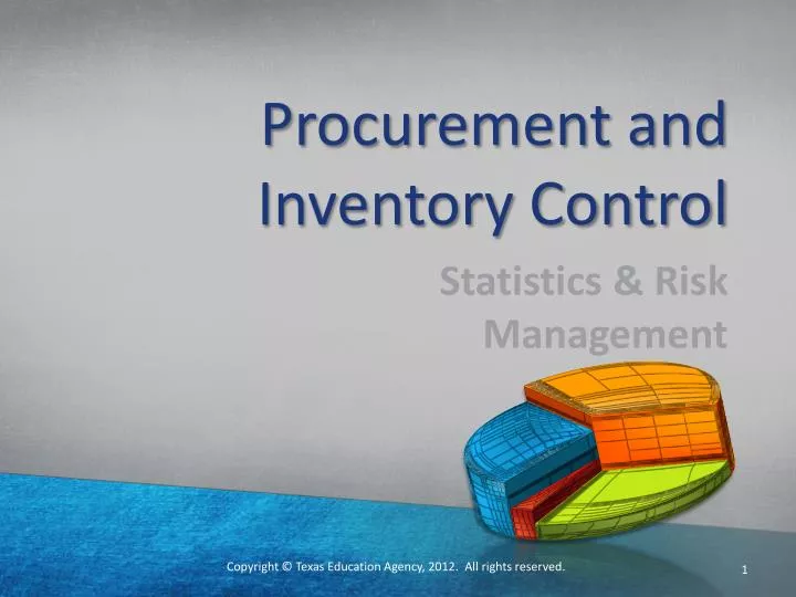 Ppt Procurement And Inventory Control Powerpoint Presentation Free