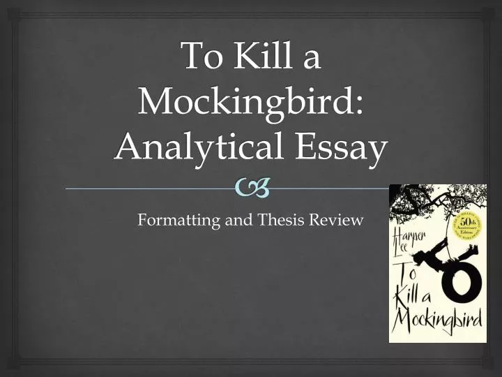 to kill a mockingbird scene analysis essay academic writing to kill a mockingbird analytical essay