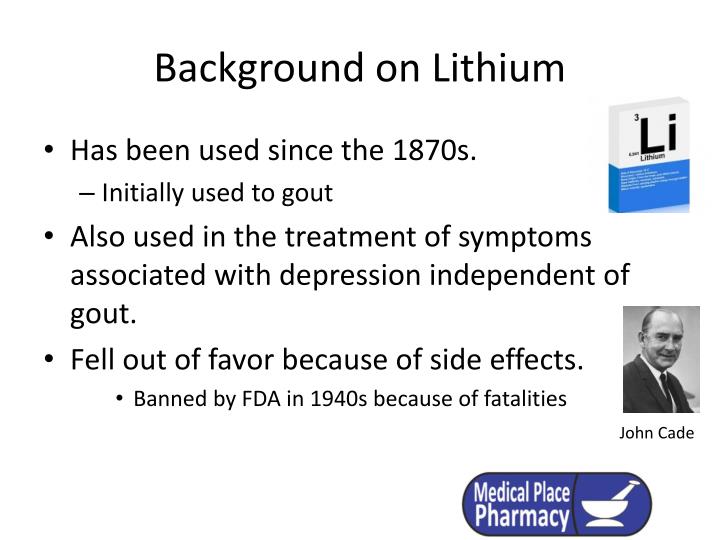 lithium antidote lithium antidote