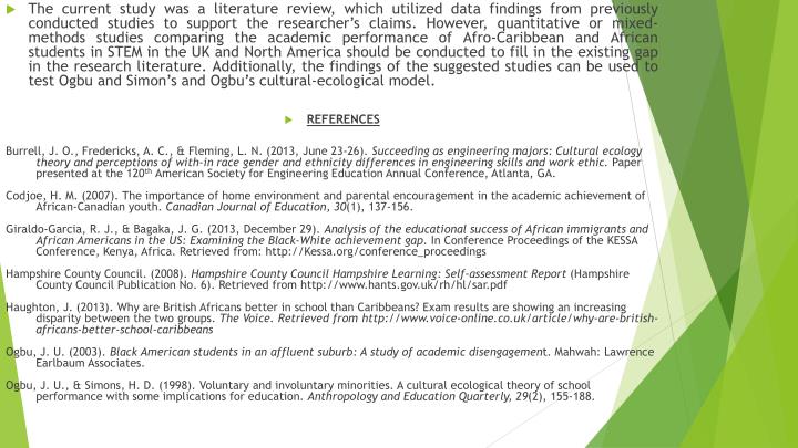 literature review on factors affecting academic performance literature review on factors affecting academic performance