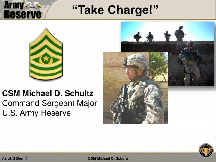 Powerpoint presentation on leadership us army division