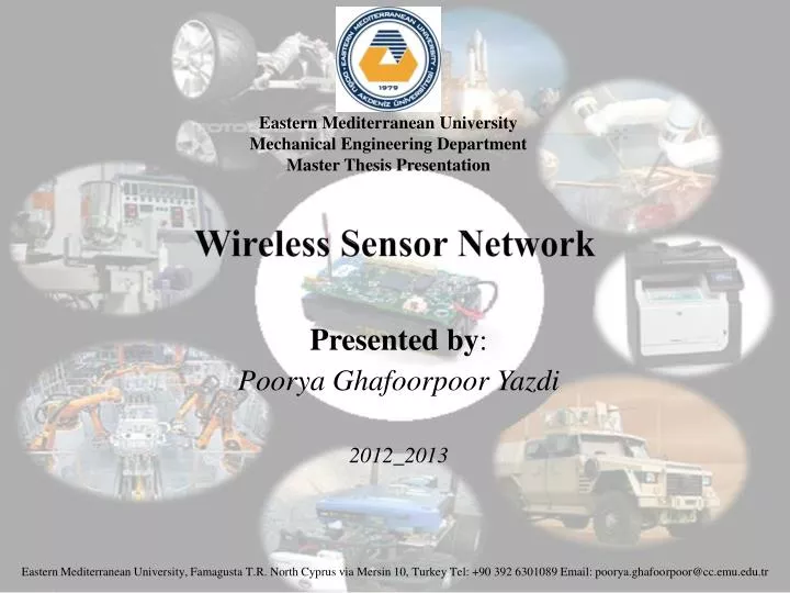 thesis on wireless sensor networks thesis on wireless sensor networks