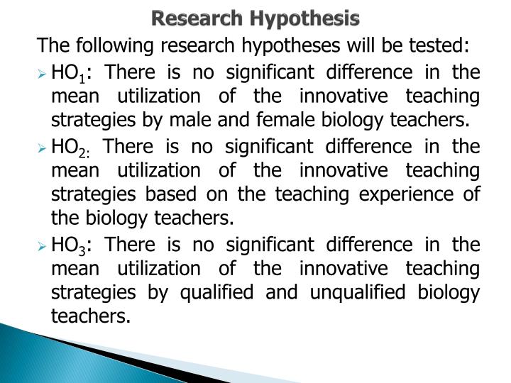 research proposal hypothesis research proposal hypothesis