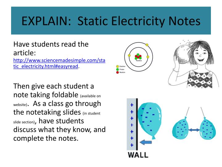 PPT Static Electricity Lessons PowerPoint Presentation ID1608585