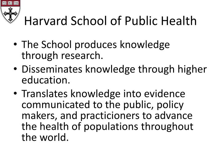 harvard school of public health opencourseware harvard school of public health opencourseware