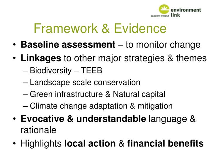 England biodiversity strategy towards adaptation to climate change