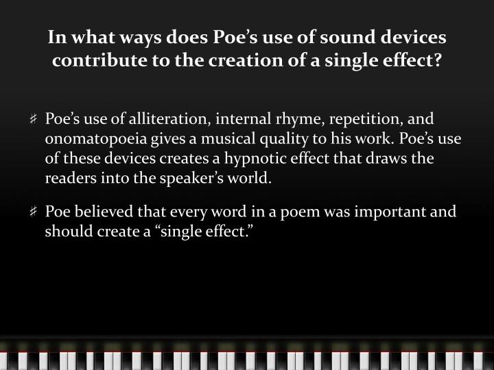 what is the effect of the repetition of the word tapping