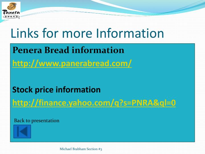 panera bread case study recommendations panera bread case study recommendations