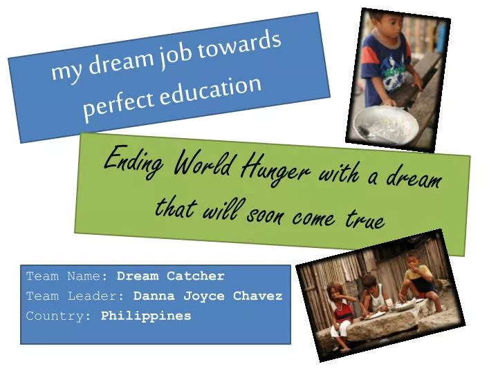 Essay On My Dream Job