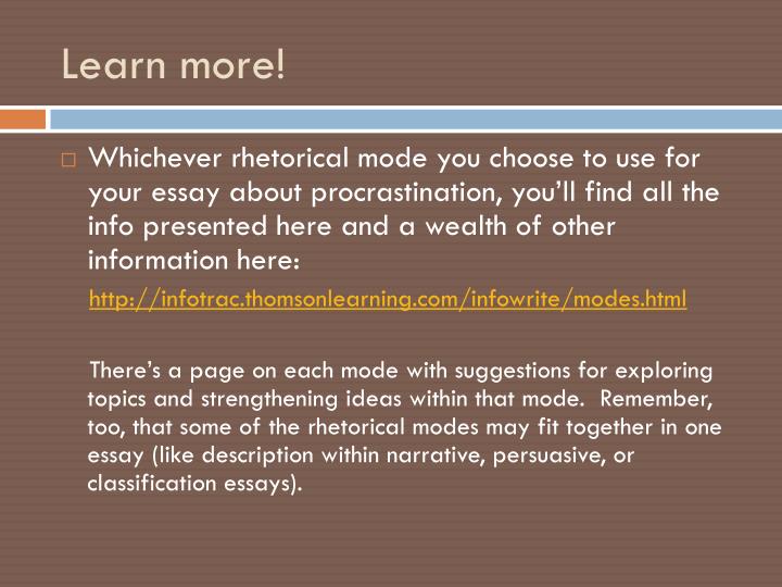 Classification Essay Topics