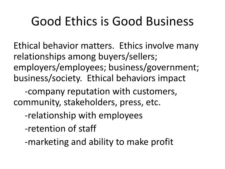 What is business ethics essay