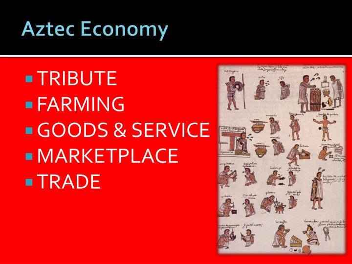 Aztec economic and trade system