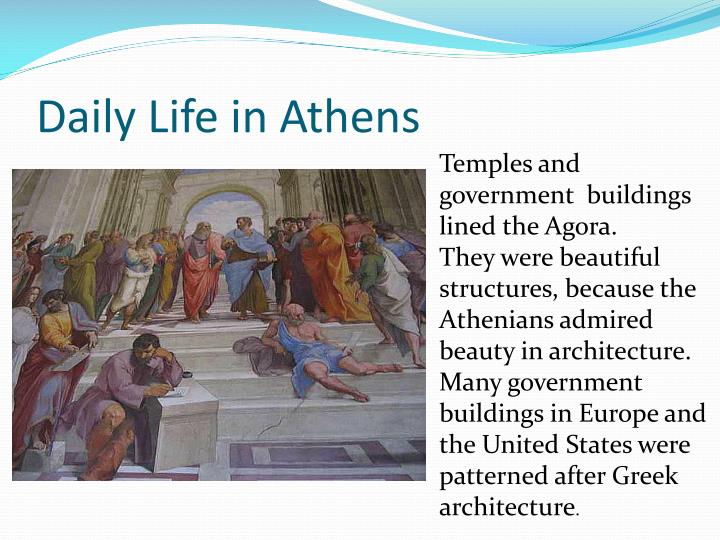 Essay On Athens Daily Life