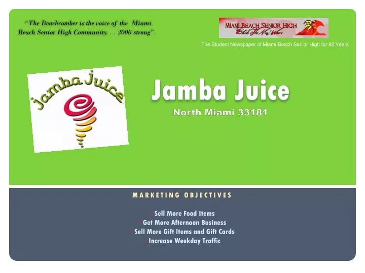jamba juice growth strategy jamba juice growth strategy