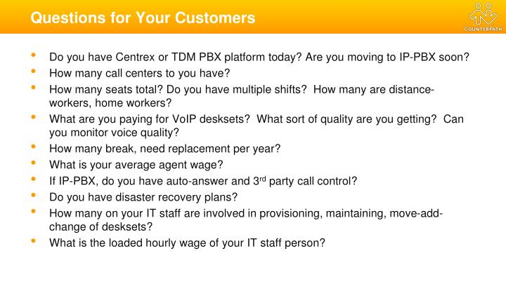 call center case study ppt