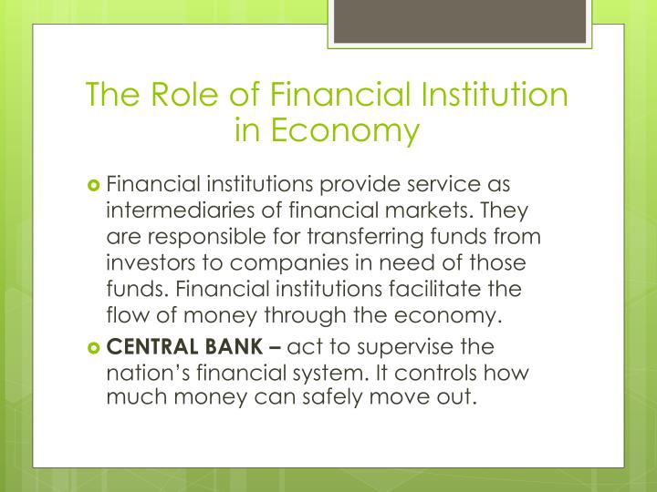 PPT FINANCIAL INSTITUTION PowerPoint Presentation ID 1675509 ppt-financial-institution-powerpoint-presentation-id-1675509
