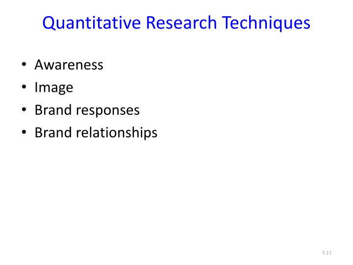 Brand awareness research