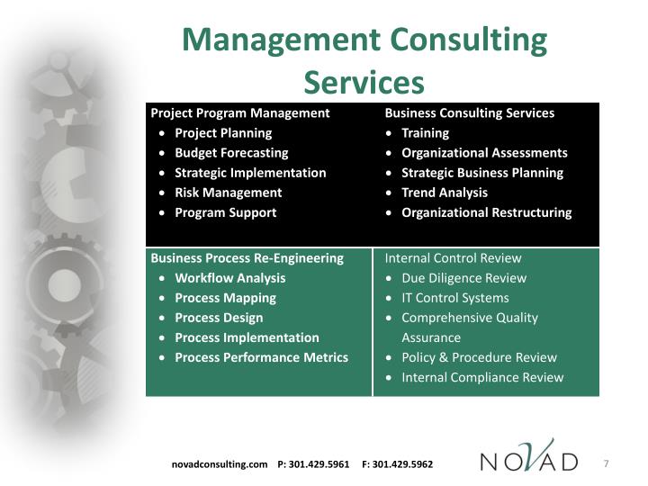 Management Consulting Services : Ppt capabilities brief small business and industry Management Consulting Services : Ppt capabilities brief small business and industry