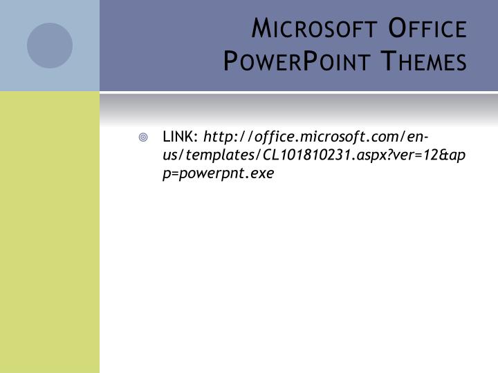 office ppt themes