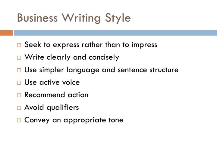 business writing style Business writing the options on this menu are not live to view the actual online suite of materials, click hereto send a blank e-mail with your return e-mail address. business writing style Business writing the options on this menu are not live to view the actual online suite of materials, click hereto send a blank e-mail with your return e-mail address.