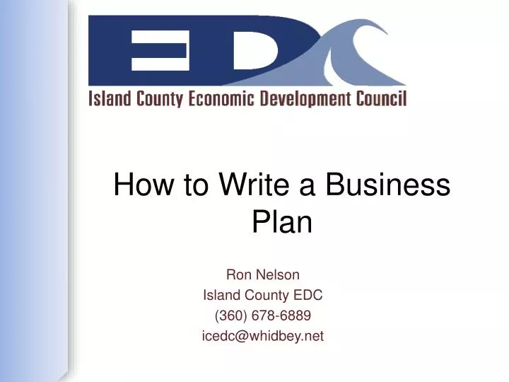 How To Write A Business Development Plan