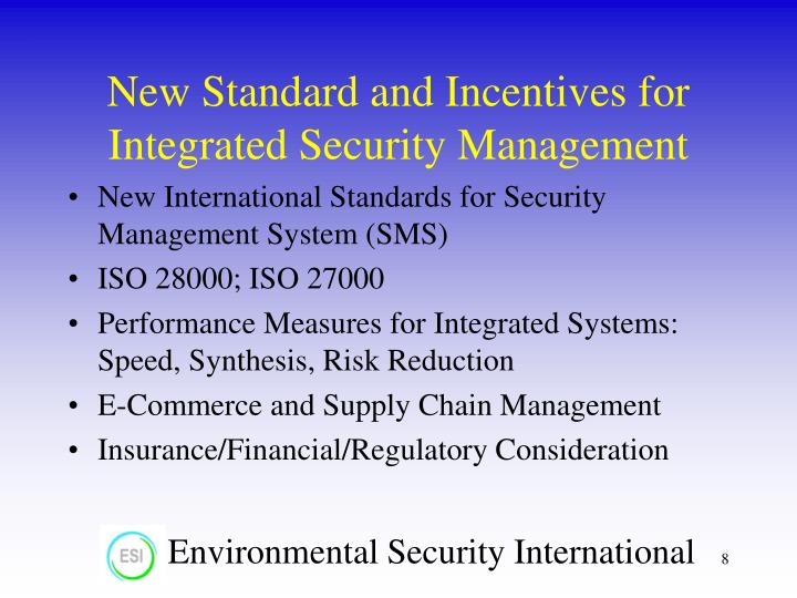 international supply chain security international supply chain security