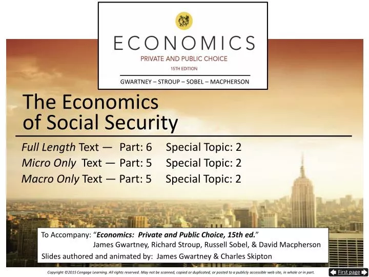 economics and social security The economic security of the broad middle class in the united states has eroded in recent decades, with stagnating wages, vanishing job. economics and social security The economic security of the broad middle class in the united states has eroded in recent decades, with stagnating wages, vanishing job.