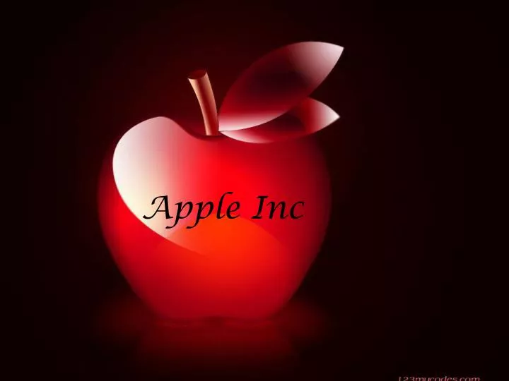 apple presentation slides