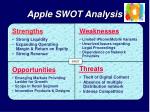 swot analysis of apple inc swot analysis of apple inc