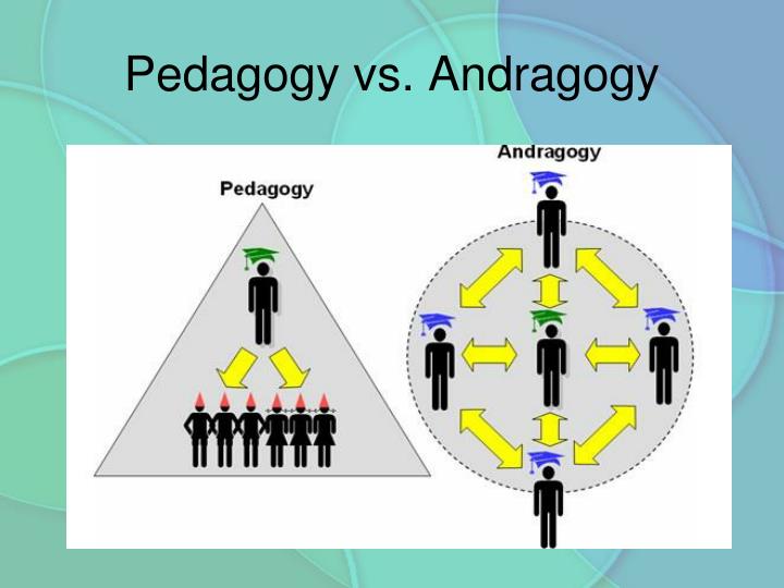 Andragogy Vs Pedagogy Chart