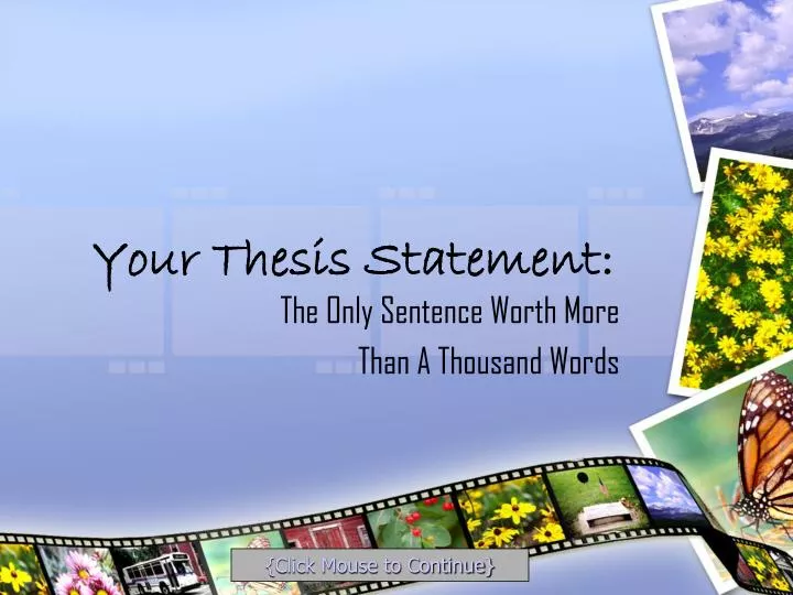 thesis statement powerpoint for middle school thesis statement powerpoint for middle school