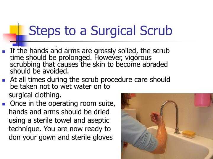 PPT Surgical Scrub Prepared By DrManal Moussa PowerPoint