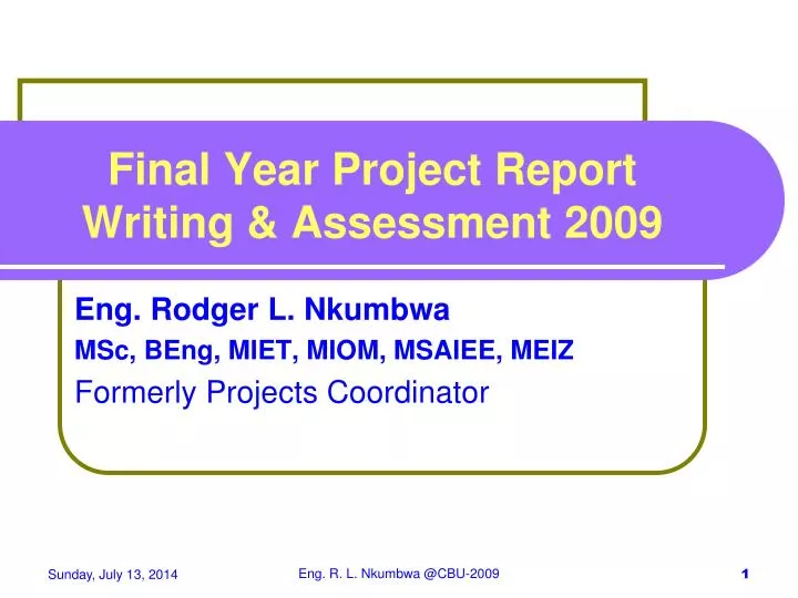 Assessment Report Writing Ppt ppt year project report writing assessment 2009 powerpoint presentation id 1715499 Assessment Report Writing Ppt ppt year project report writing assessment 2009 powerpoint presentation id 1715499