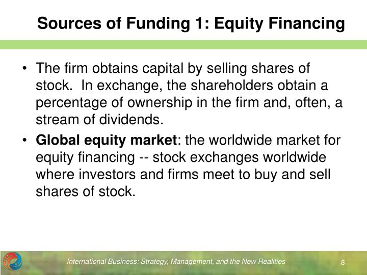 source of equity Definition of equity injection: inserting equity in the form of capital or cash for the purpose of lowering debt ratios and/or providing capital to. source of equity Definition of equity injection: inserting equity in the form of capital or cash for the purpose of lowering debt ratios and/or providing capital to.