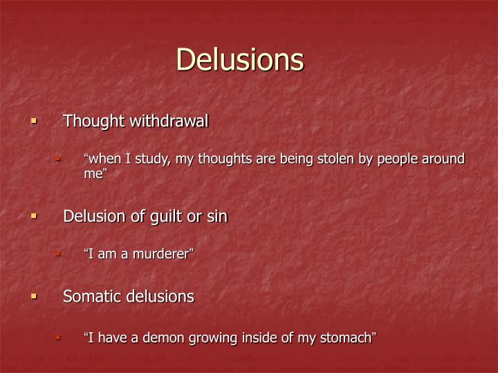 difference between auditory hallucination and delusion