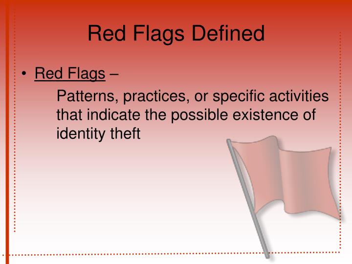 PPT - Red Flag Procedures PowerPoint Presentation - ID:1735019