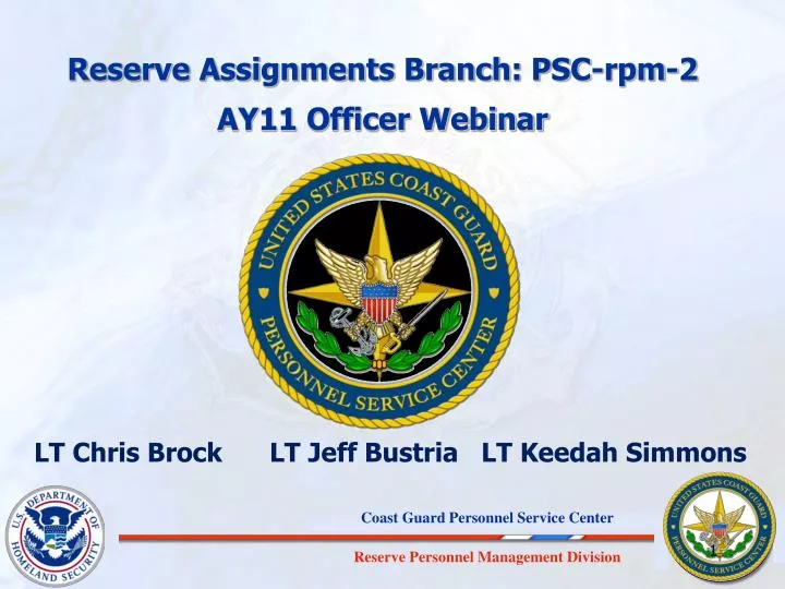 Uscg Special Assignments