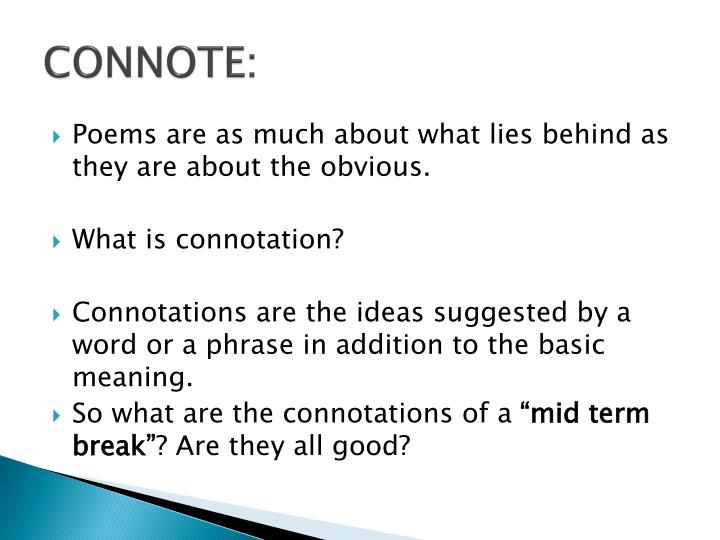 the evaluation of the poem mid term break Start studying mid term break quotes and analysis learn vocabulary, terms, and more with flashcards, games, and other study tools. the evaluation of the poem mid term break Start studying mid term break quotes and analysis learn vocabulary, terms, and more with flashcards, games, and other study tools.
