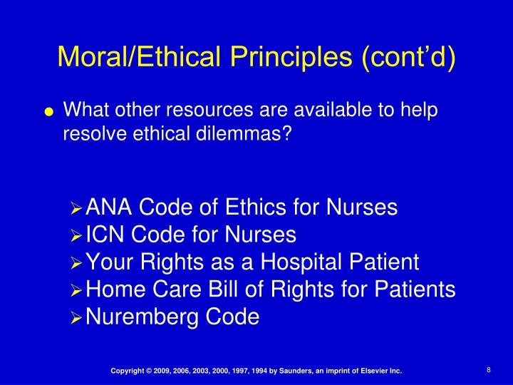 ethical principals ethical principals