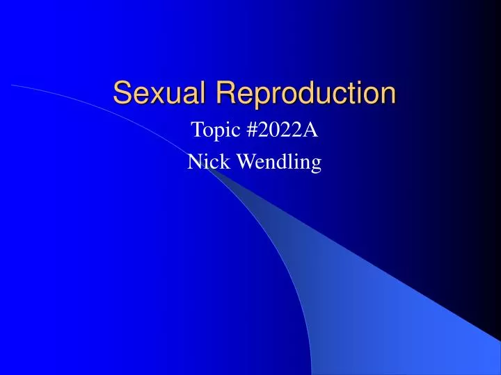 Sex powerpoint presentation download
